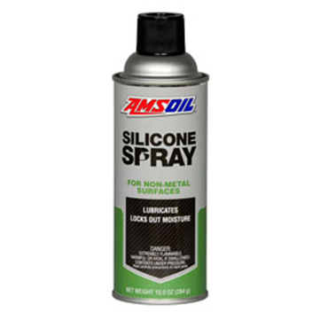 Silicone Spray Lubricates and Protects Nonmetal Surfaces