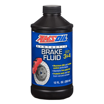 DOT 3 and DOT 4 Synthetic Brake Fluid