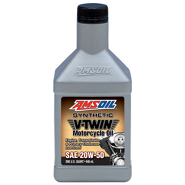 20W-50 Synthetic V-Twin Motorcycle Oil